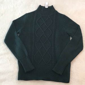 J Crew cable knit sweater NWT